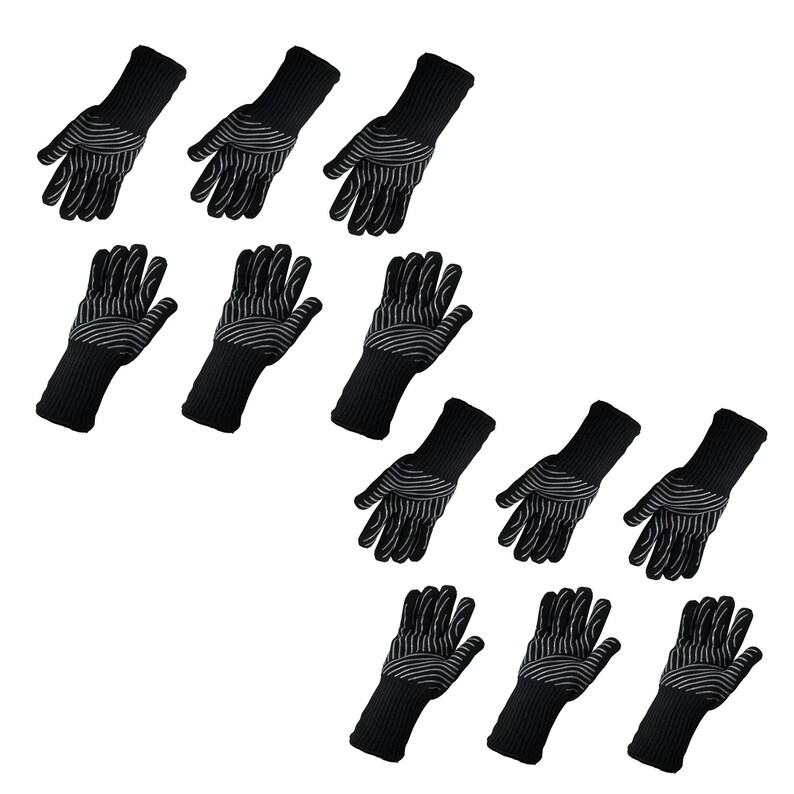 Gloves Legend Black Kitchen Oven BBQ Gloves Machine Washable Etsy