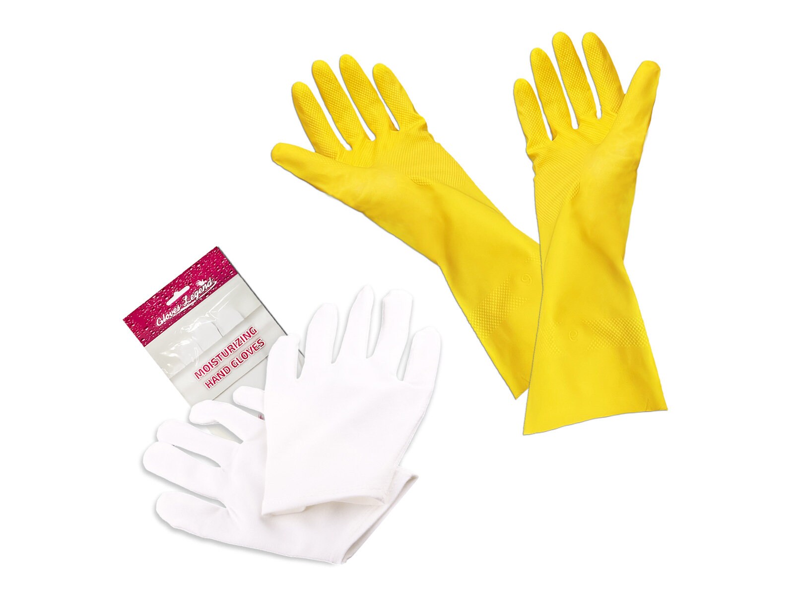 Kitchen Comfort Combo Gloves Legend Yellow Nitrile Kitchen Gloves