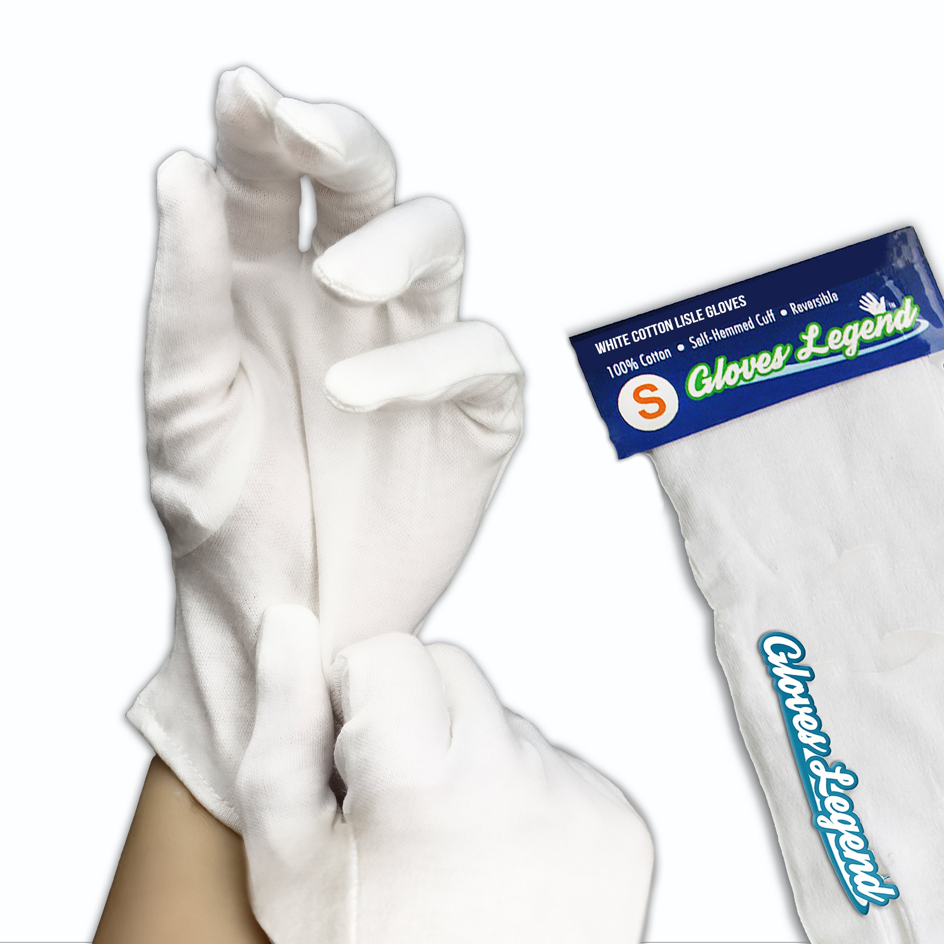 Cotton White Gloves 