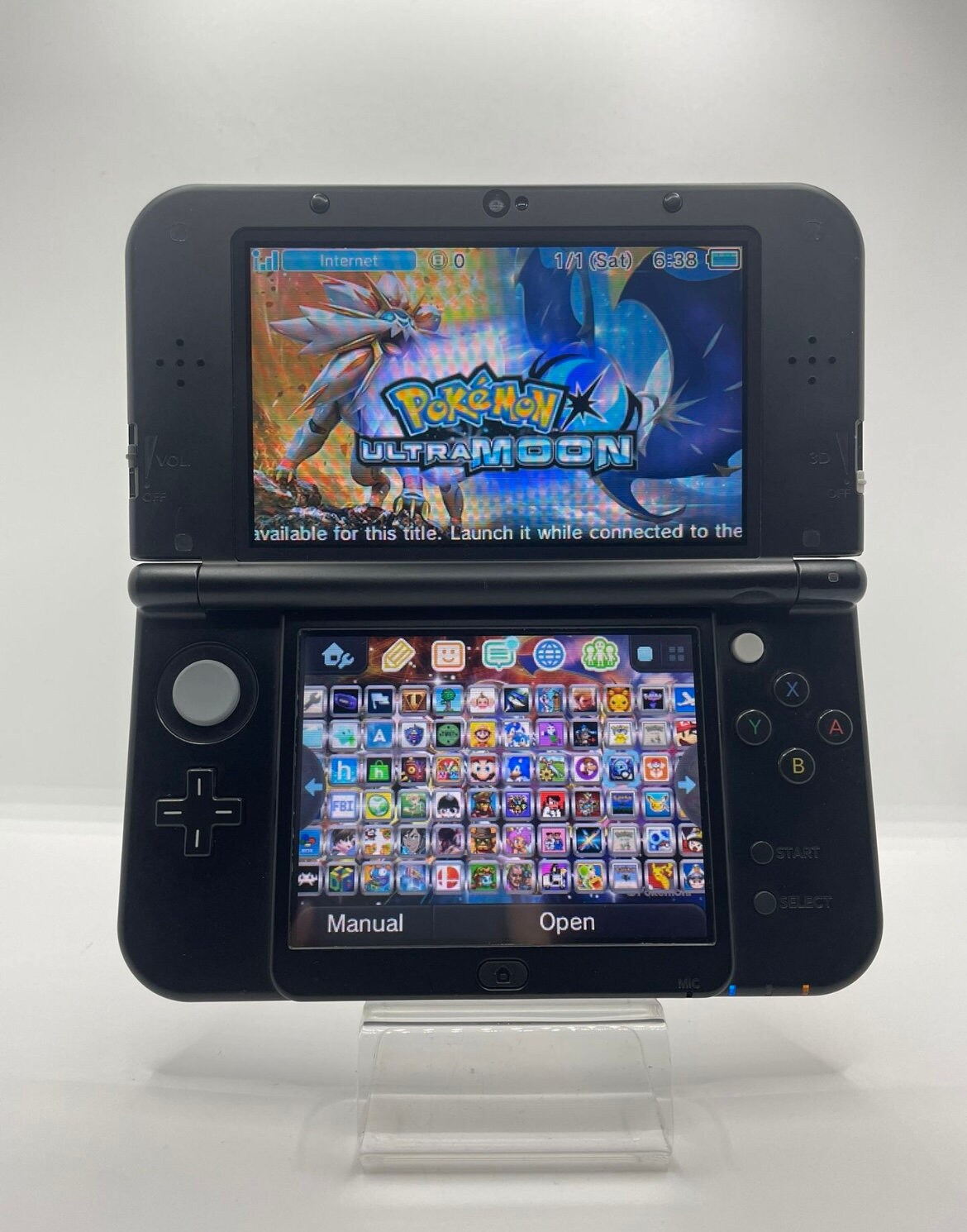 New Nintendo 3DS XL Pokemon Sun & Moon Edition Console modded Etsy Canada