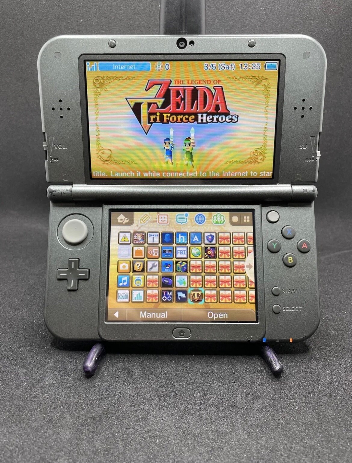 New Nintendo 3DS XL Majoras Mask Edition Console modded Etsy
