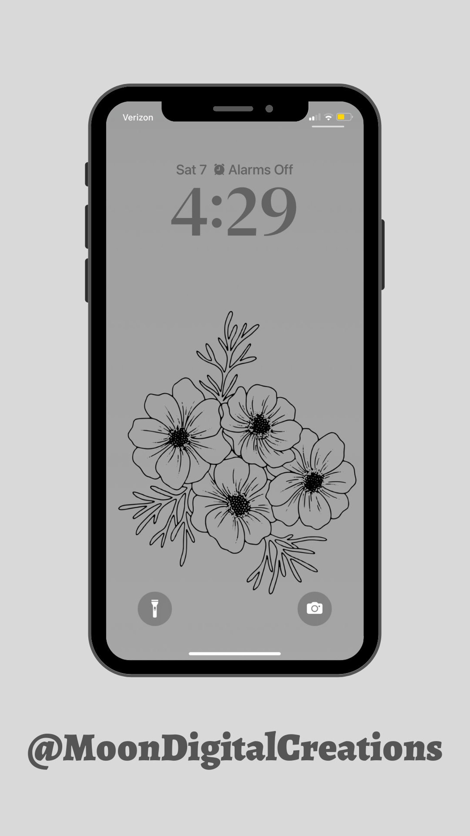 Floral iPhone Lockscreen Wallpapers| Botanical iPhone Wallpaper ...