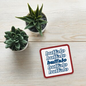 Buffalo Embroidered patches