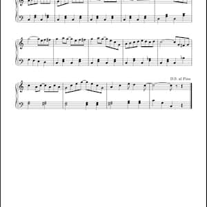 SIMPLIFIED The Entertainer Easy Joplin Piano Sheet Music Printable PDF image 2