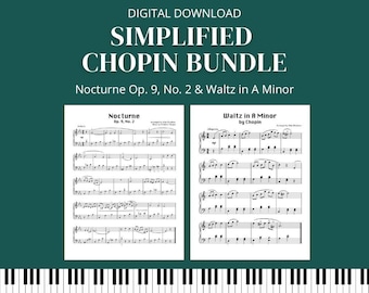 ショパン - ノクターン 変ホ長調 作品9、第2番 楽譜、クラシック