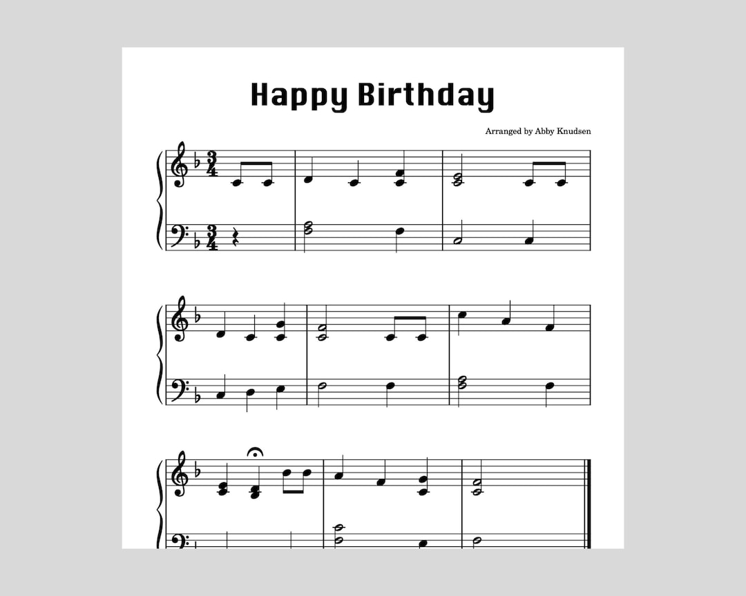 happy-birthday-easy-piano-sheet-music-printable-pdf-etsy