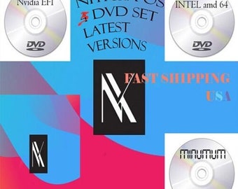 Nitux Desktop 3 DVD Set advanced hardware support latest version FAST SHIPPING