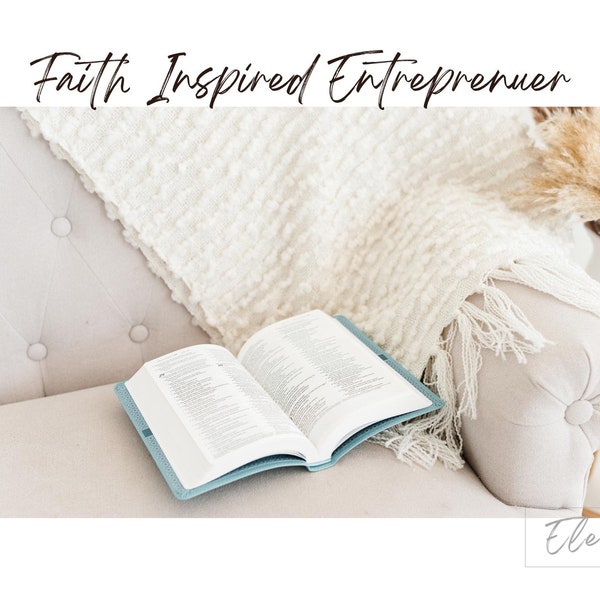 Bible Faith Inspired Entrepreneur Styled Stock Photo 06