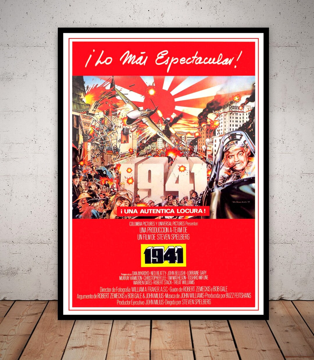 1941 John Belushi Vintage Movie Poster Printable Art Digital Download