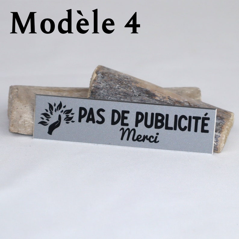 Modèle 4 Plaque Stop Pub