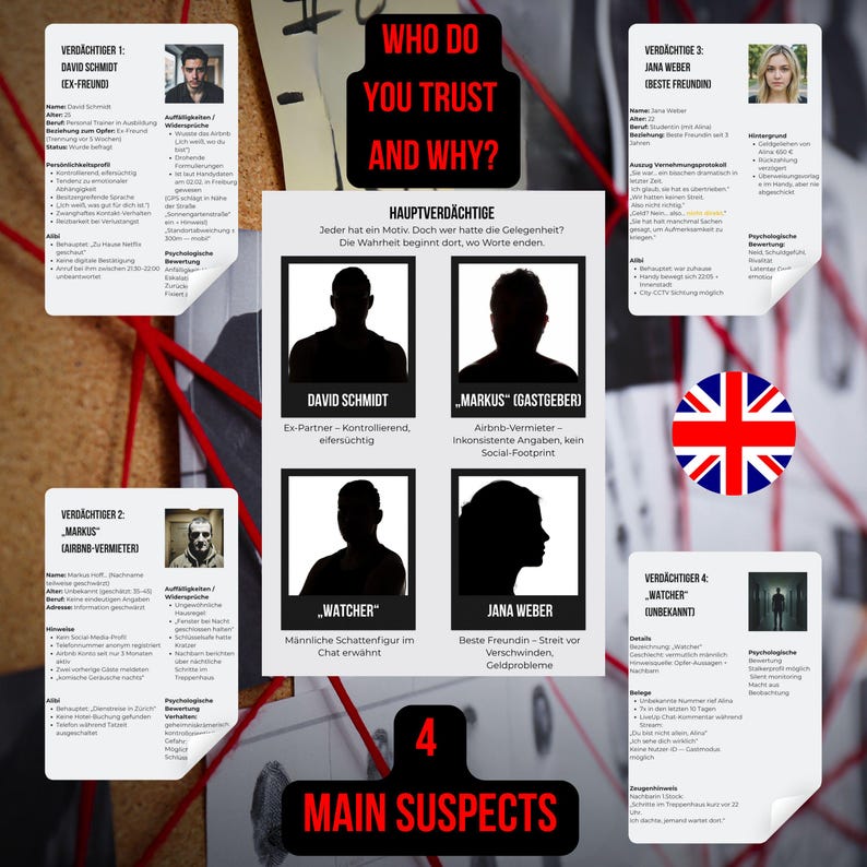 Cold Case #2 – the Last Livestream | True Crime Game Printable ...