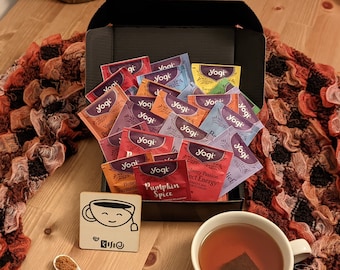 Yogi® Tea bag collection | 20 varieties 40 count Organic | perfect value gift for Tea lovers | includes holiday collection | support all day