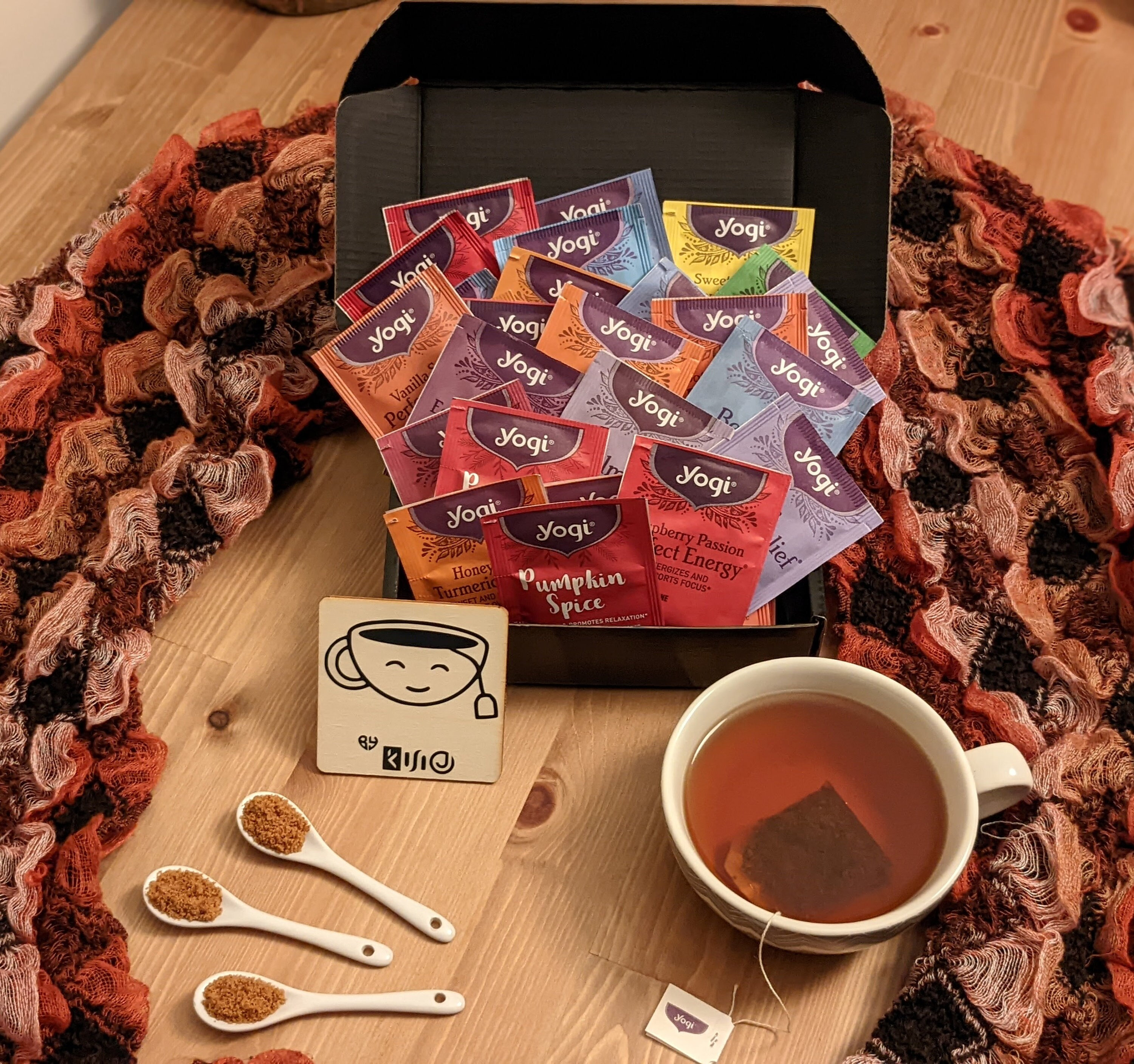 Yogi Tea Coffret 2 Boite + Sac A Dos