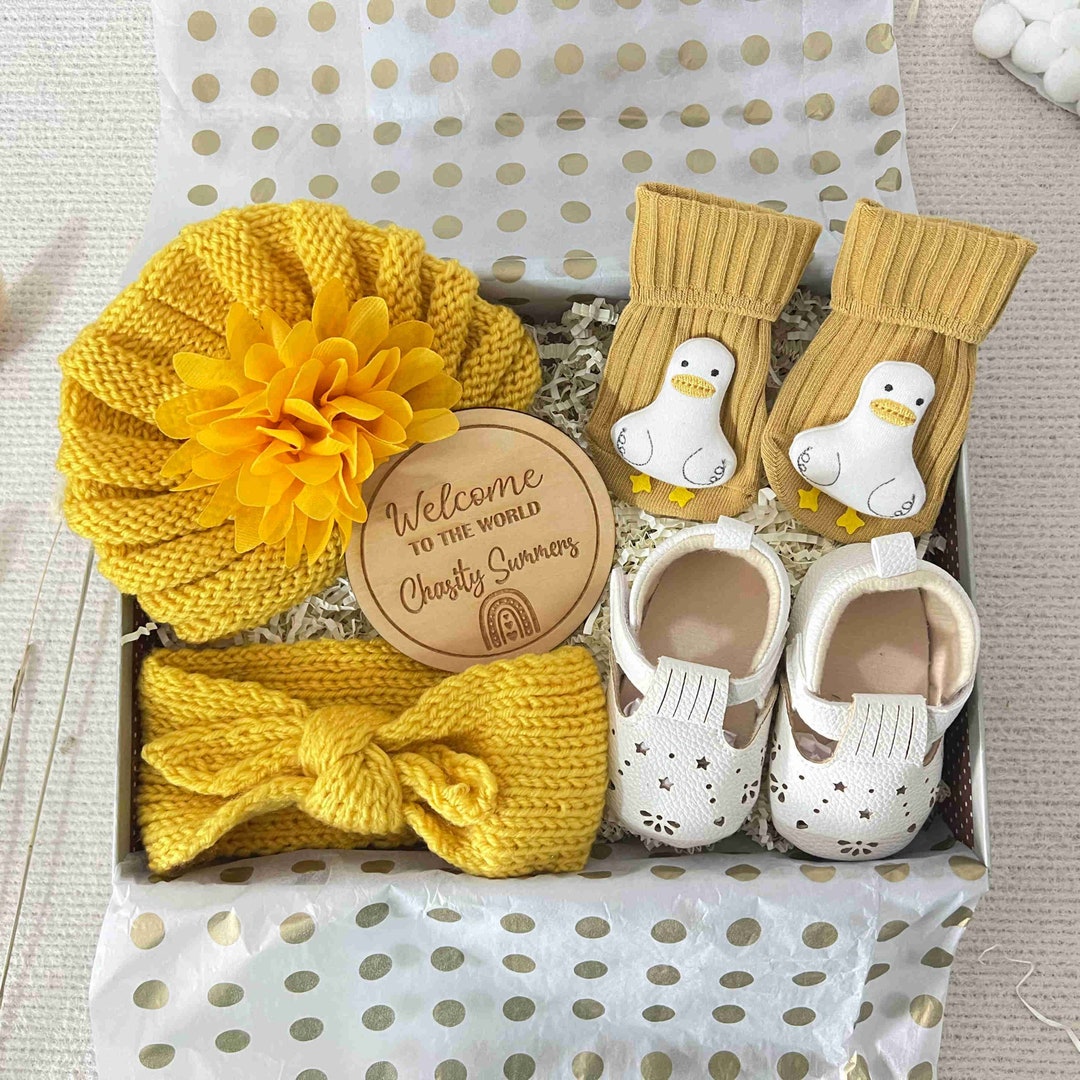 New Baby Hamper Baby Gift Box Baby Girl Gift Newborn Gift Etsy