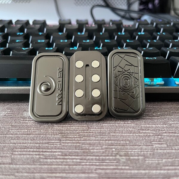 Metal Fidget Slider Etsy