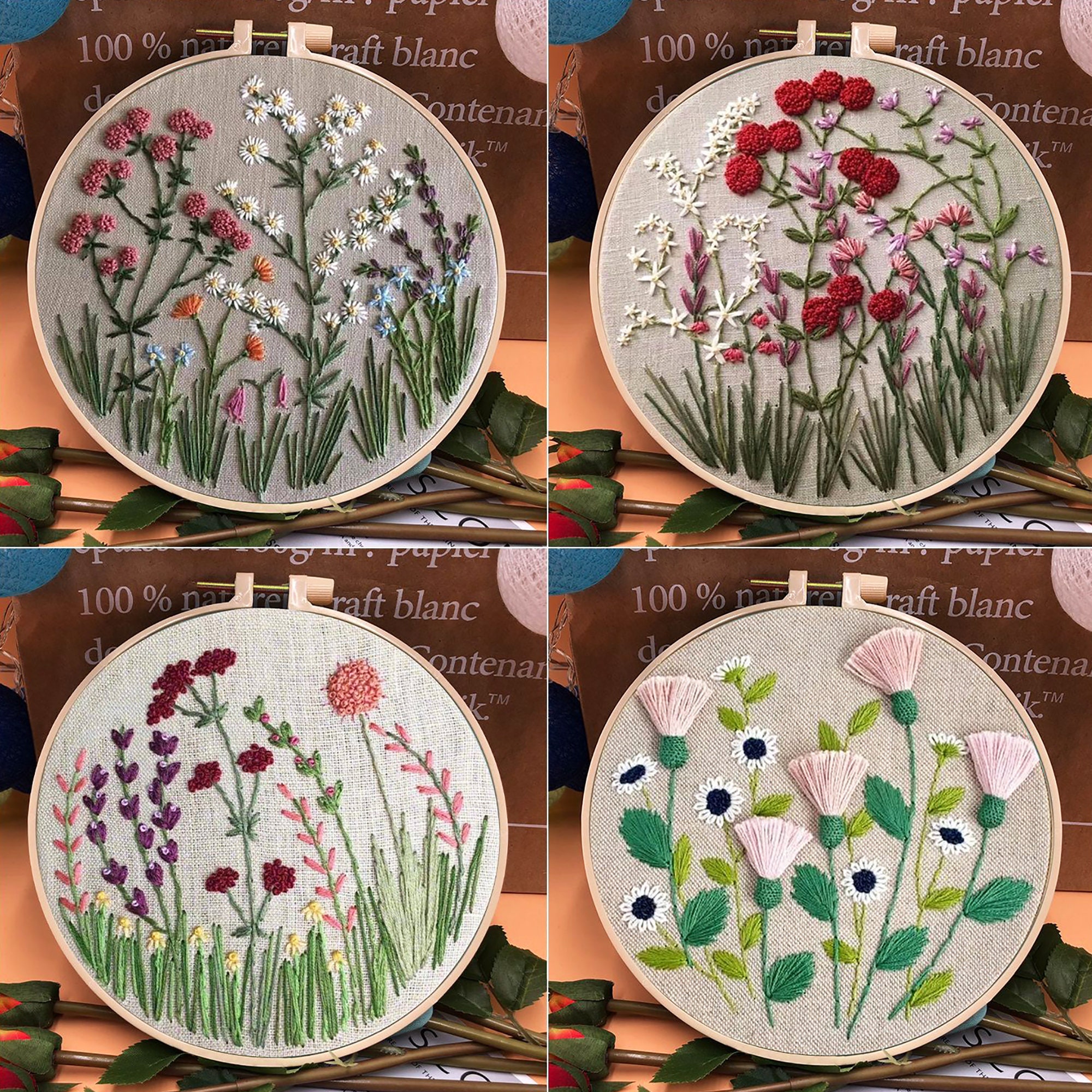 Meadowland-a Crewel Embroidery Kit 