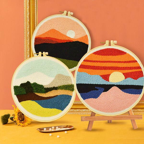 Punch Needle Kits Etsy