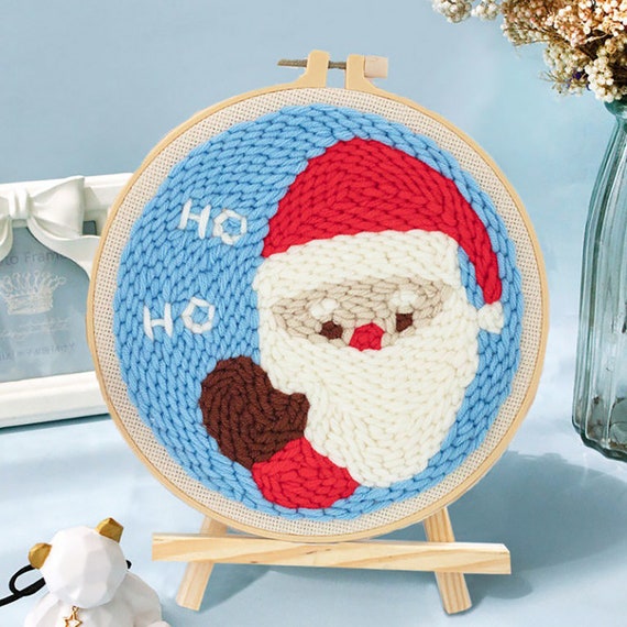 Christmas Santa Embroidery Starter Kit
