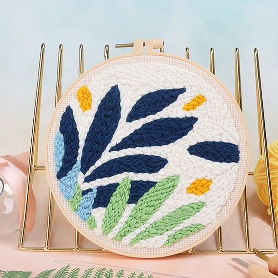 BEGINNER PUNCH NEEDLE Embroidery Kit