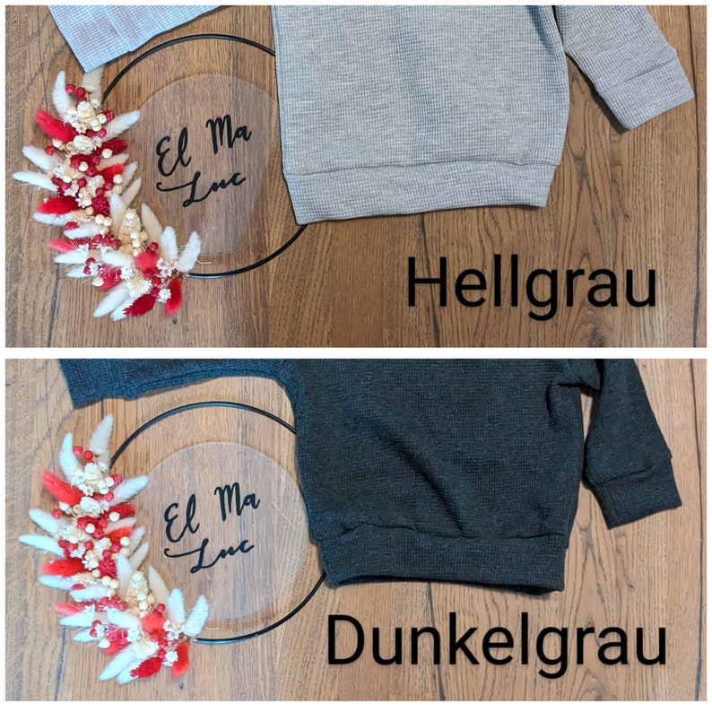 Pullover aus Waffeljersey für Babys und Kinder in verschiedenen Farben image 5