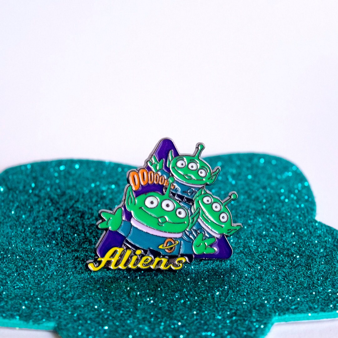 Toy Story Alien Pins / Disney Pixar Pins / Cartoon Pin / Etsy