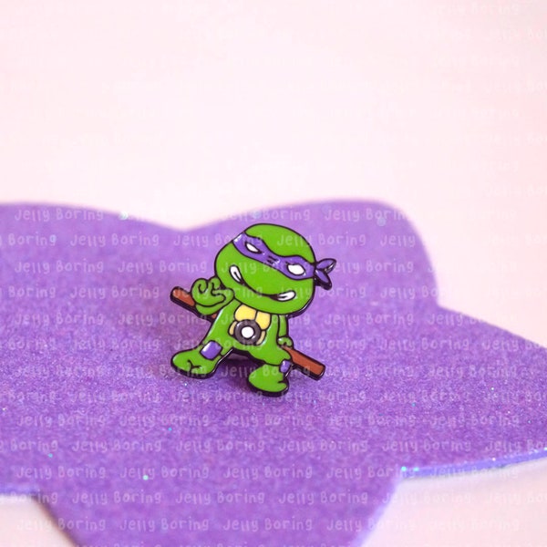 Pin's Tortue Ninja / Pins Dessin Animé / Broche Vintage / Broche émaillée