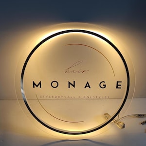 Neon Custom Logo, Acrylic Business sign, 3D LED Logo, LED Sign, Custom Shop Signage, Neon Signs For Office Decor, Beauty Bar Logo Signage