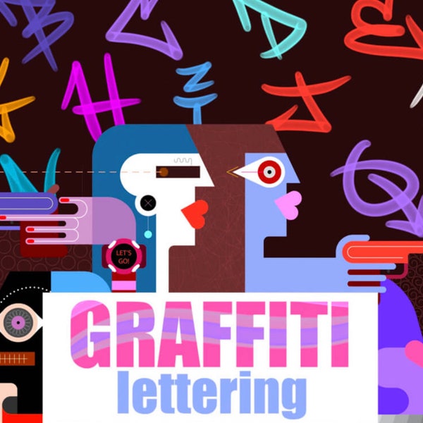 Procreate Graffity Lettering
