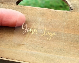 Custom Gold Foil Logo Stickers – Luxury Packaging Labels