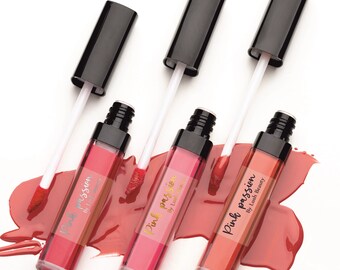Custom Lip Gloss Labels: Personalized Lipstick Stickers, Waterproof Foil