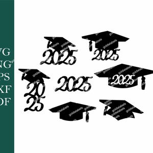 Graduation Digital SVG File, Graduation 2025 SVG, Senior Graduation svg, Graduation Shirt SVG, Laser Cut svg Bundle