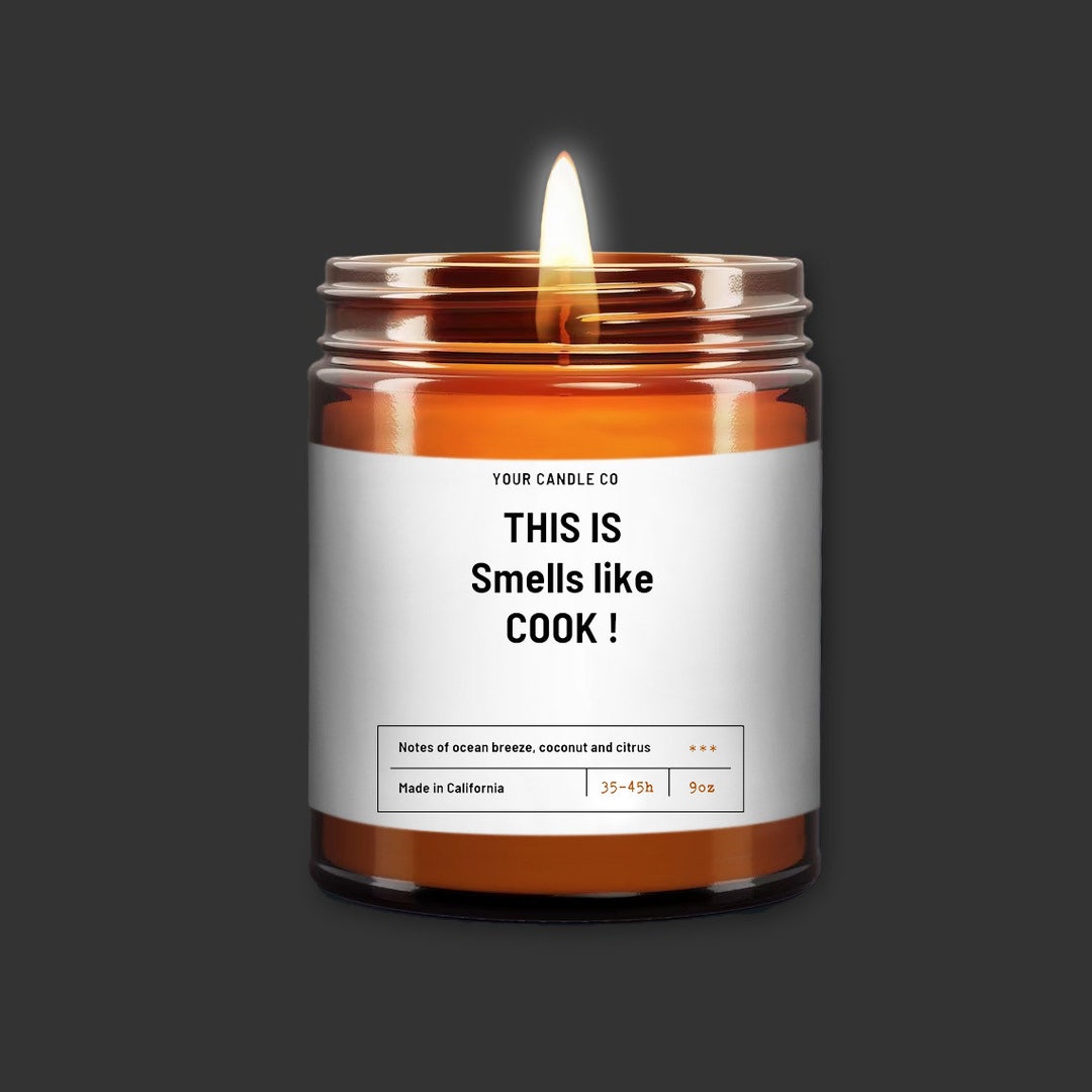 CUSTOM Smells Like Candle Christmas Gift Personalized Custom Etsy