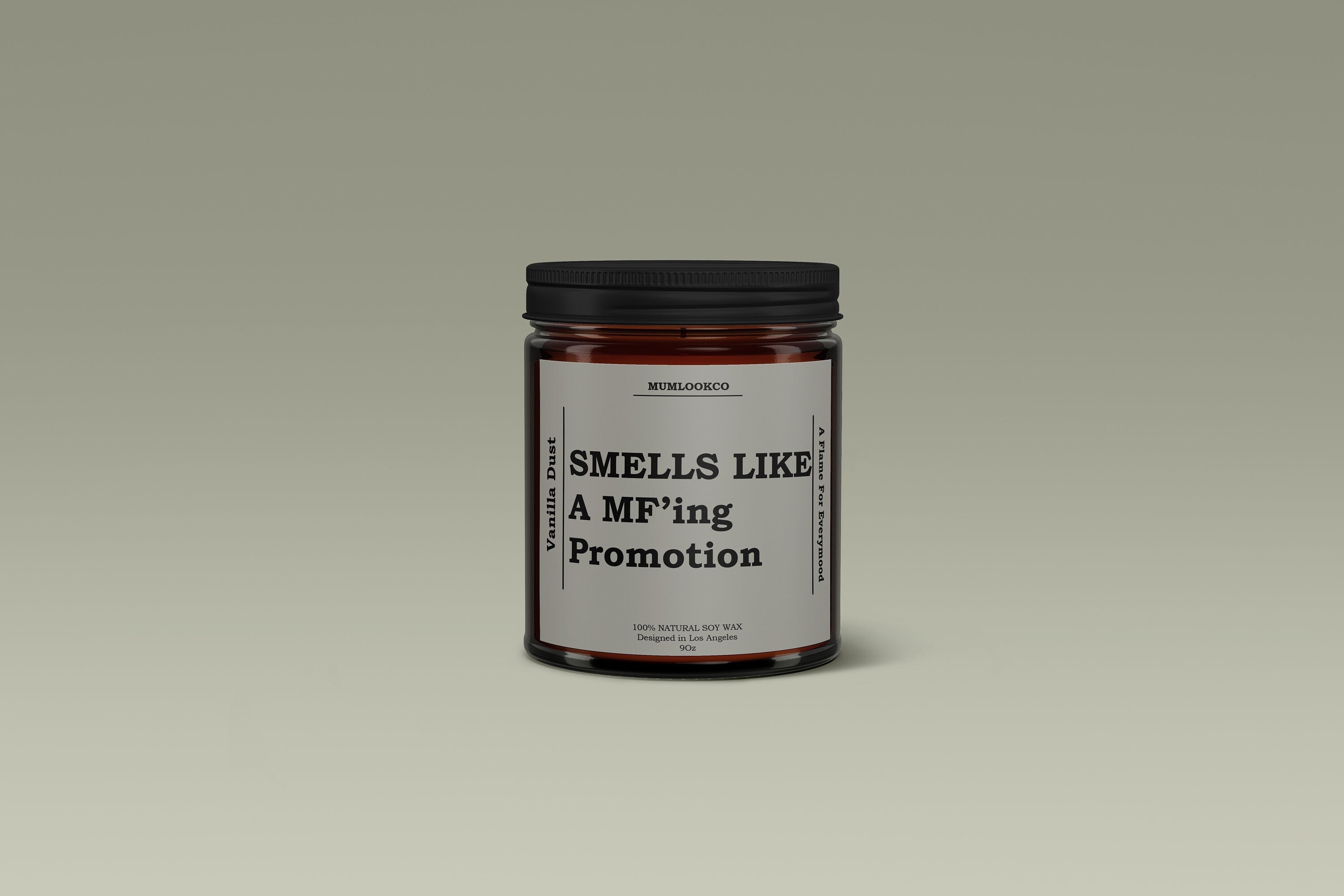 Discover Smells Like A MF'ing Promotion Scented Candle