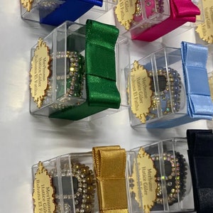 Regalo Dhikr, Tasbih digitale Swarovski, pacchetto di perle di preghiera, conta dita, Misbaha, Tasbeeh, regalo Eid, regalo Hajj musulmano, bomboniere Umrah