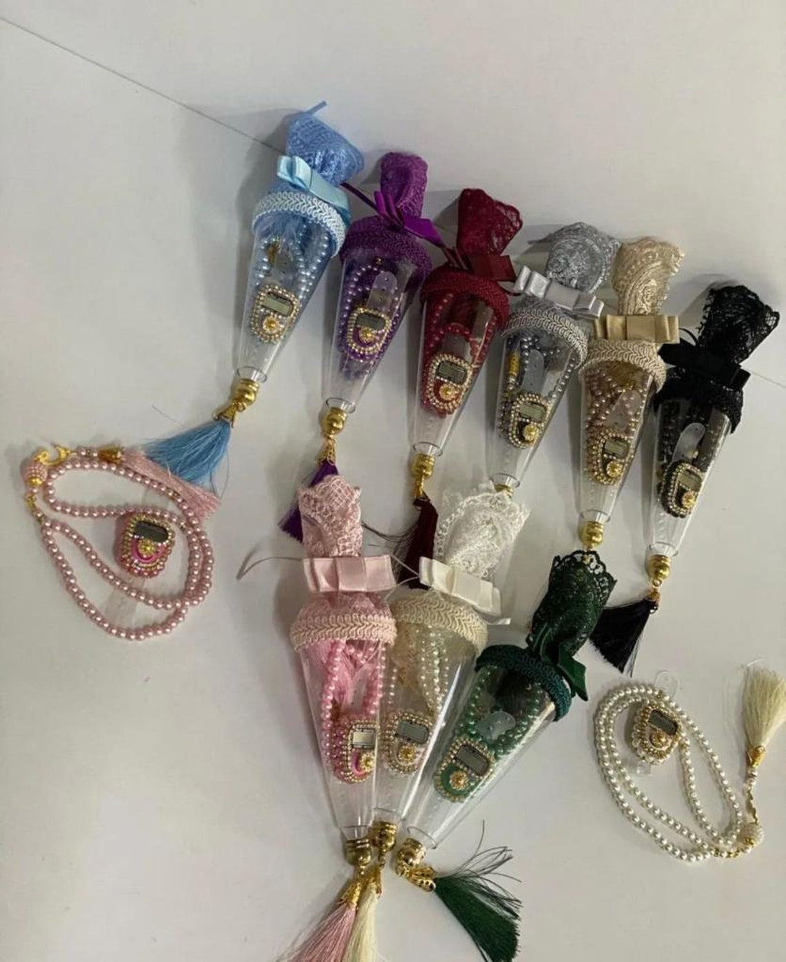 Compteur de Doigt Numérique Électronique Tasbih Musulman en Plastique pour Prière, Compteurs LCD