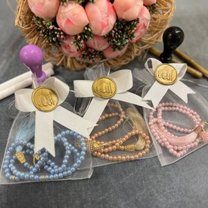 Prayer Beads Tasbeeh Masbaha Favors | Wedding Favors | Islamic Baby Shower Favor | Eid Favor | Graduation Favor | Muslim Party Favor