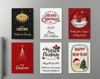 Weihnachtsmagnet-Set für den Kühlschrank – Festliche Weihnachtsdeko für die Küche, Weihnachtsmann-Kühlschrankanhänger, ideales Weihnachtsgeschenk für den Nikolausstiefel