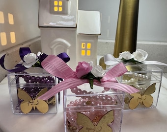 Personalisierte Gebetskette Tasbeeh Masbaha Gunst mit Ring | Ramadan Gunst | Eid Geschenk | Hochzeit Gunsten | Babypartybevorzugung | Staffelungs-Bevorzugung