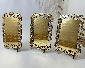 Personalisierte Ayatul Kursi Magnete, Ramadan Geschenke, personalisierte Begrüßung, muslimische Hochzeit, Babyparty, Islamische Gefälligkeiten