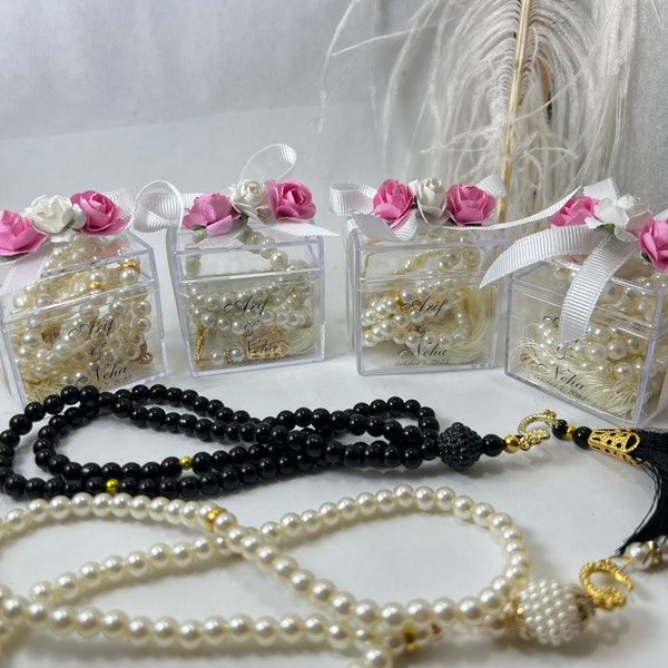 Prayer Beads Tasbeeh Masbaha Favors | Wedding | Islamic Baby Shower | Eid Favor | Graduation | Muslim Party مسبحة