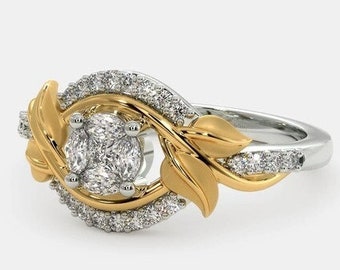 The Scarlet Ring  Engagement Ring- Wedding Ring - Anniversary Ring - Promise Ring Bridal Ring