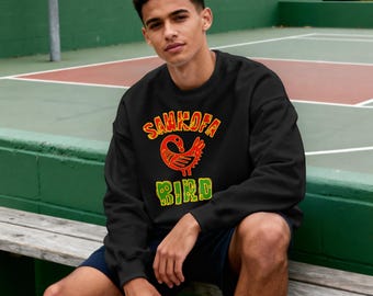 Sankofa Bird Retro Graphic Sweatshirt | Afrocentric Crewneck
