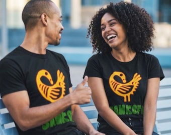 Sankofa Bird Graphic T-Shirt | Ghana Adinkra Symbol Tee