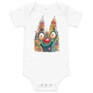 Body mit Kölner Dom als Geburtsgeschenk