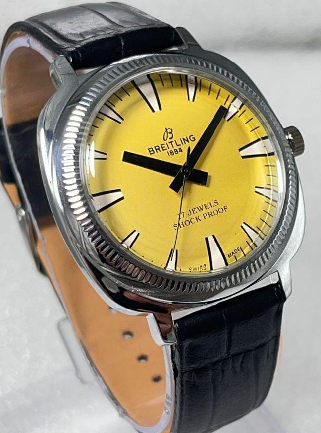 BREITLING 1884 イエロー/ブラック モデル Breitling Watch 1884 - Etsy