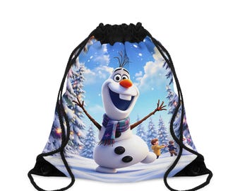 Olaf Drawstring Bag | Frozen-Inspired Gift for Kids