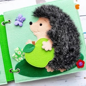 Forest Animals Quiet book Pattern PDF, Felt book Template, Woodland Quiet Book, Quiet book sewing ideas