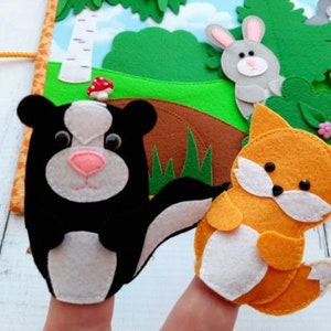 Woodland Quiet Book PDF Pattern, Busy Book Pattern, Diy Quiet Book Pages, Toddler Quiet Book