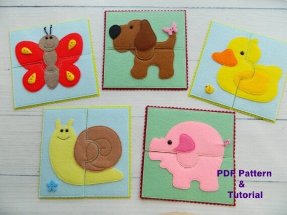 Kit De Costura Con Fieltro Para Niños - 12 Animales Del Bosque DIY, Manualidades Educativas Y Creativas
