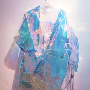 Plus size clear raincoat shop